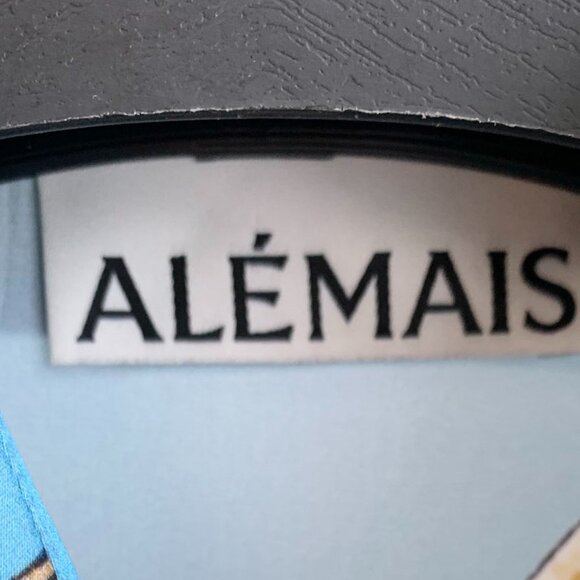 Alemais Cassie Mini Dress in Blue - Picture 12 of 12